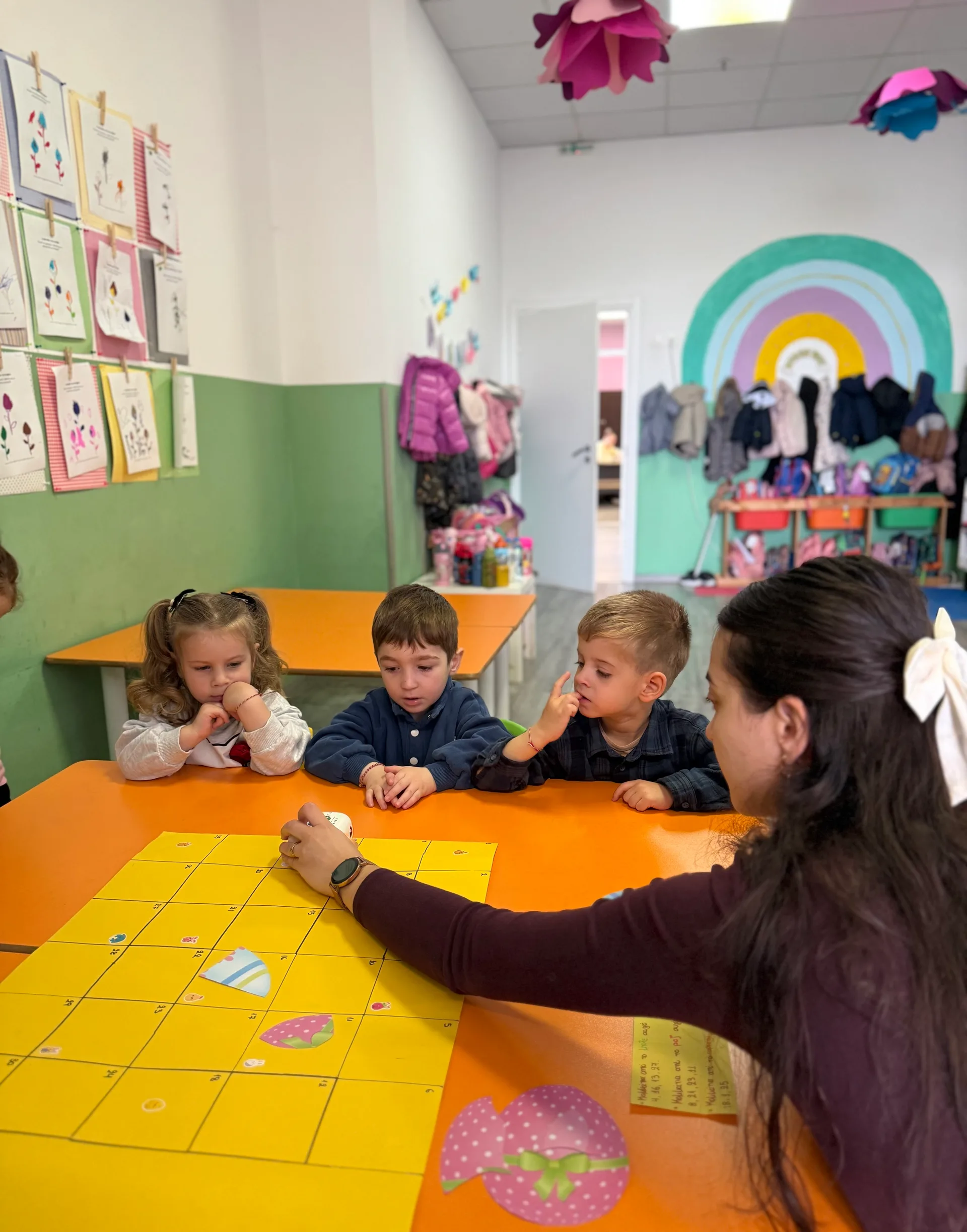 Στιγμιότυπο από τον παιδικό σταθμό Mathisis