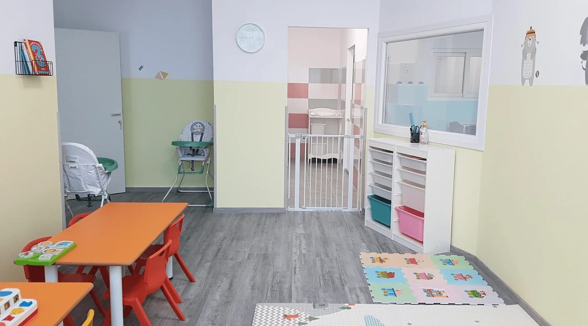Χώρος φαγητού και δραστηριοτήτων βρεφονηπιακού Mathisis