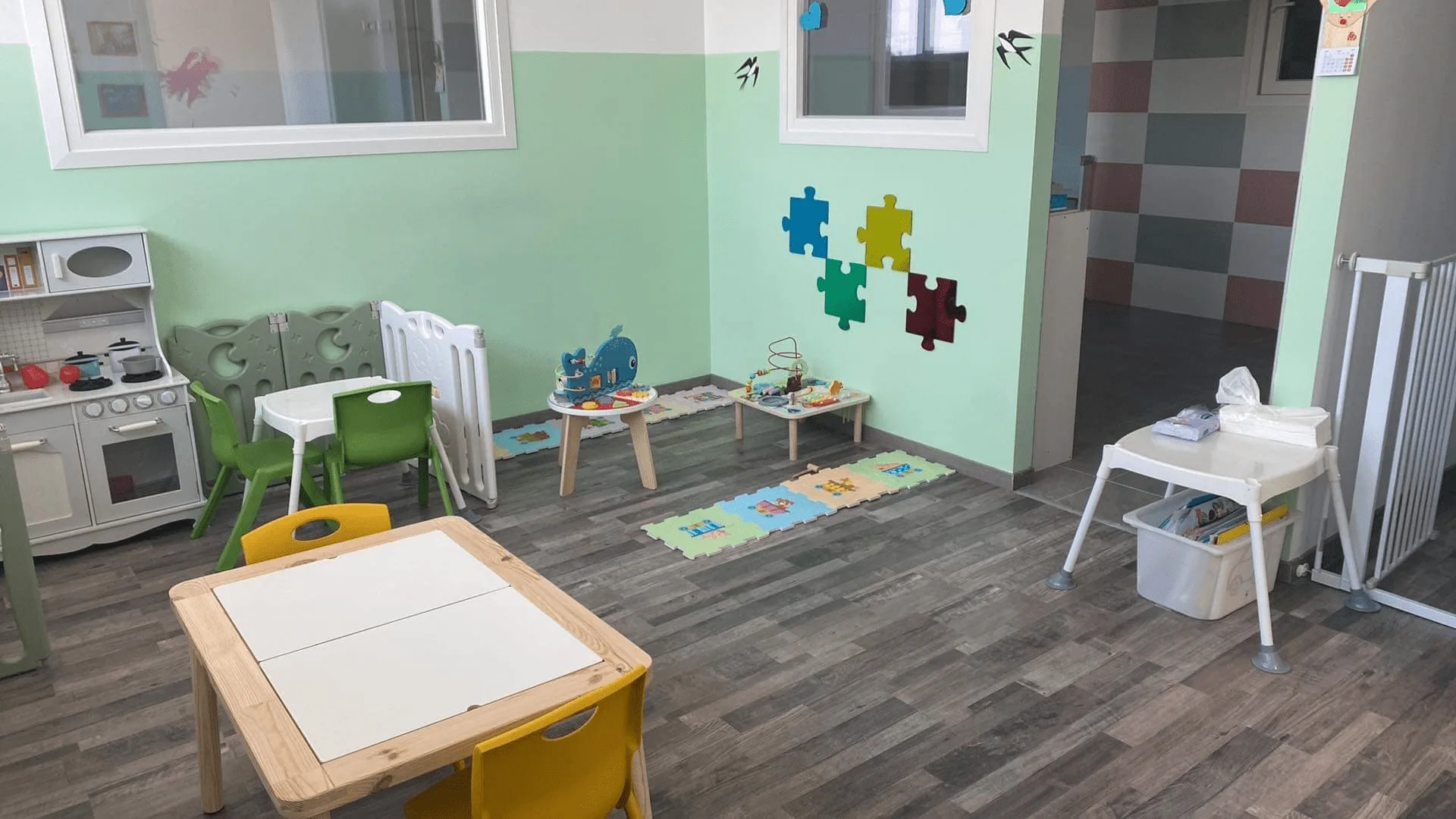 Αίθουσα παιχνιδιού με εκπαιδευτικό υλικό Mathisis
